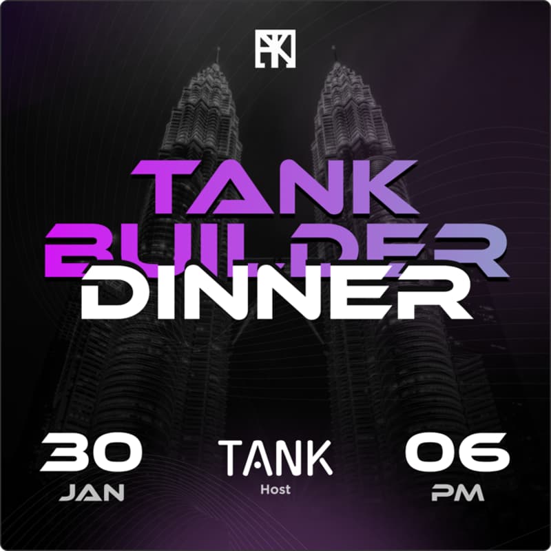 Cover Image for Tank Builder Dinner