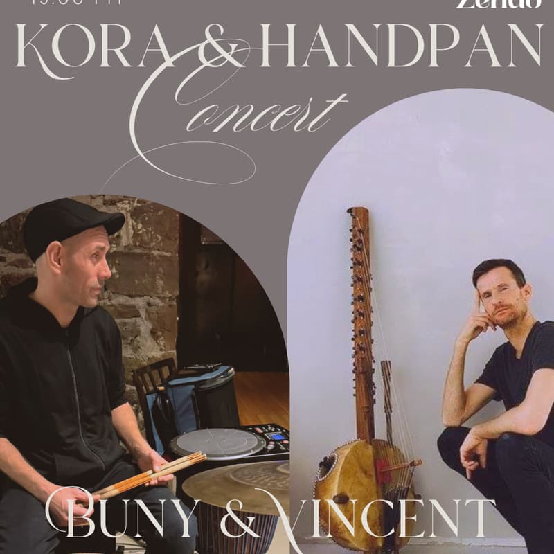 Cover Image for Африканска кора и хандпан - Бъни и Винсент