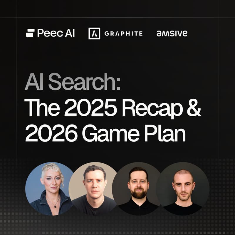 Cover Image for AI Search: 2025 Recap & 2026 Game Plan