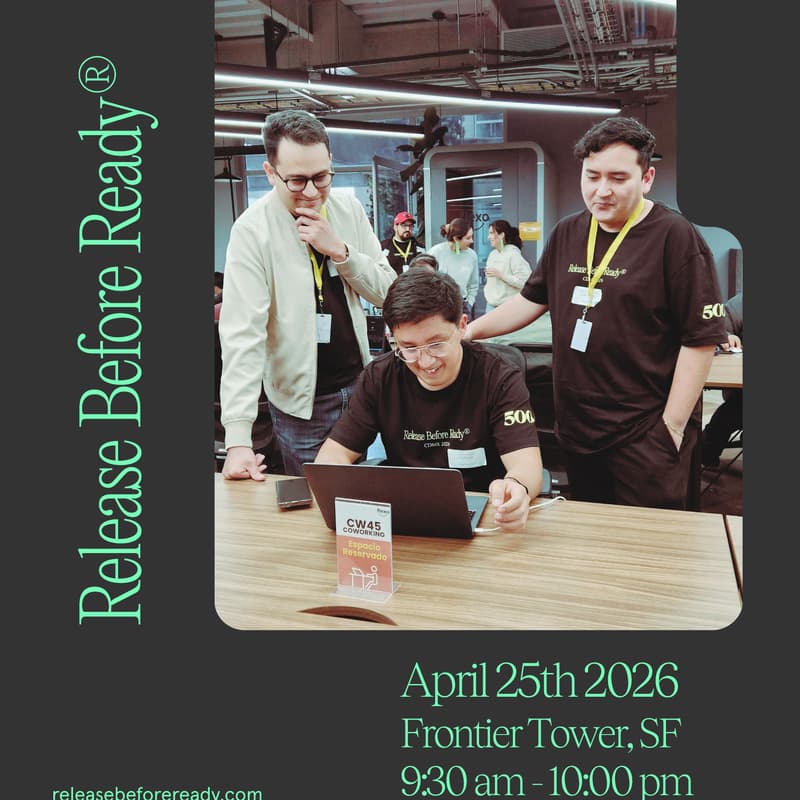 Cover Image for Release Before Ready Hackathon - San Francisco