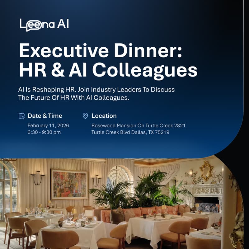 Cover Image for Executive Dinner:HR & AI Colleagues