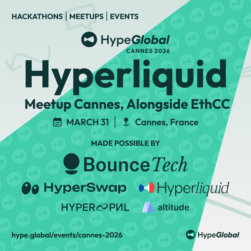 Cover Image for HYPE Cannes | Hyperliquid Builders Night @ EthCC[9]