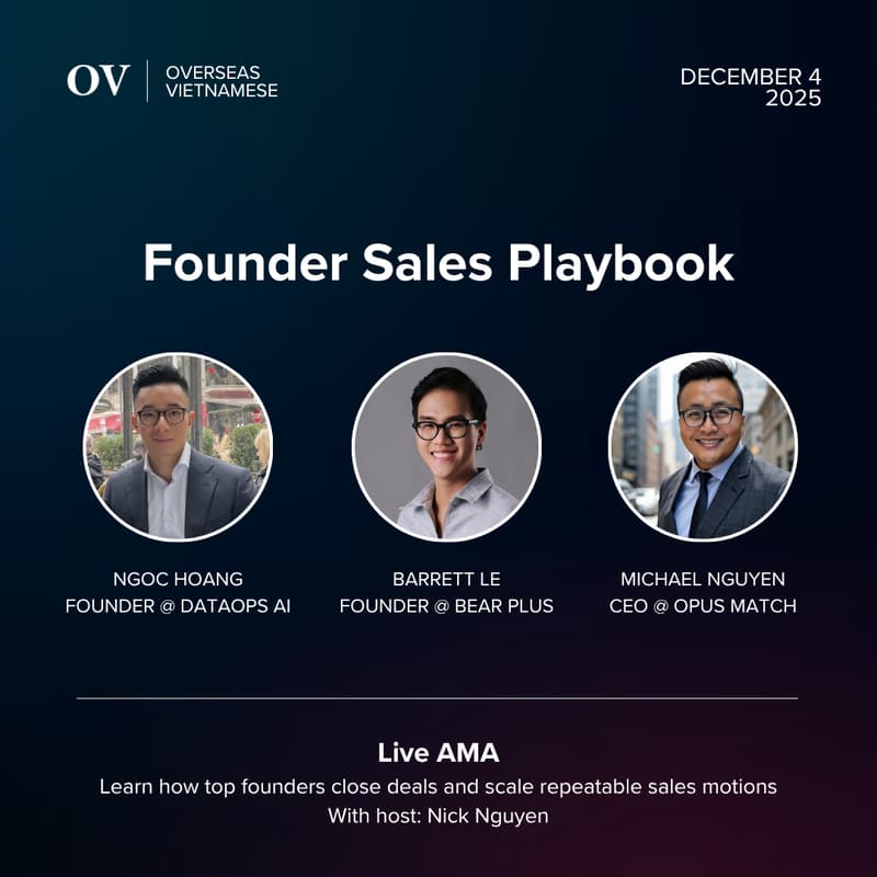Cover Image for Founder Sales Playbook: AMA Event