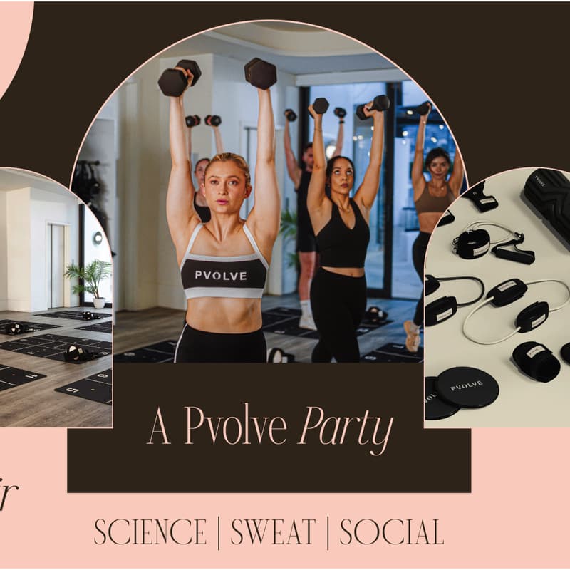 Cover Image for Science, Sweat and Shop: A Pvolve Party