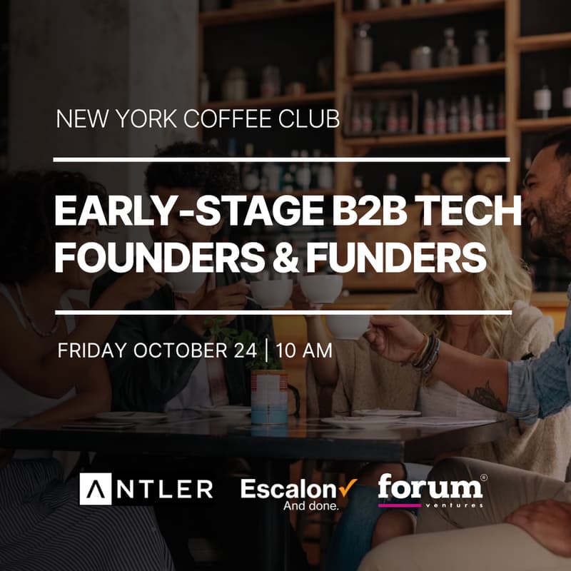 Cover Image for NYC Coffee Club | Early-Stage B2B Tech Founders & Funders