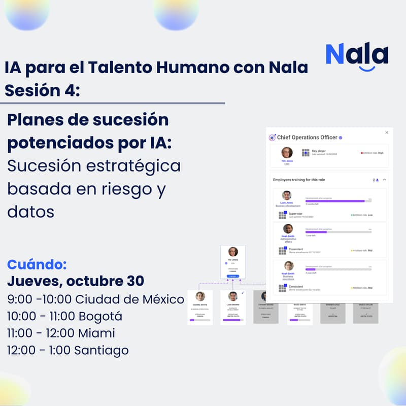 Cover Image for Planes de sucesión potenciados con IA: Sucesión estratégica basada en riesgo y datos