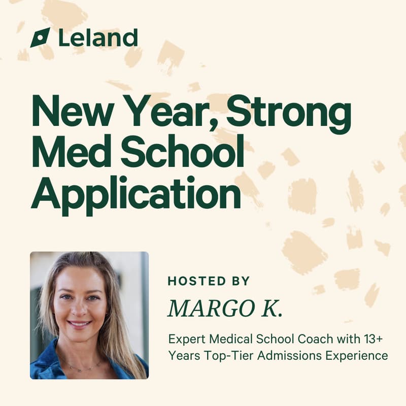 Cover Image for New Year, Strong Med School Application