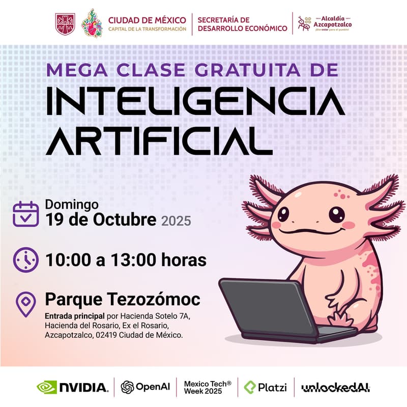 Cover Image for Mega Clase Gratuita de Inteligencia Artifical