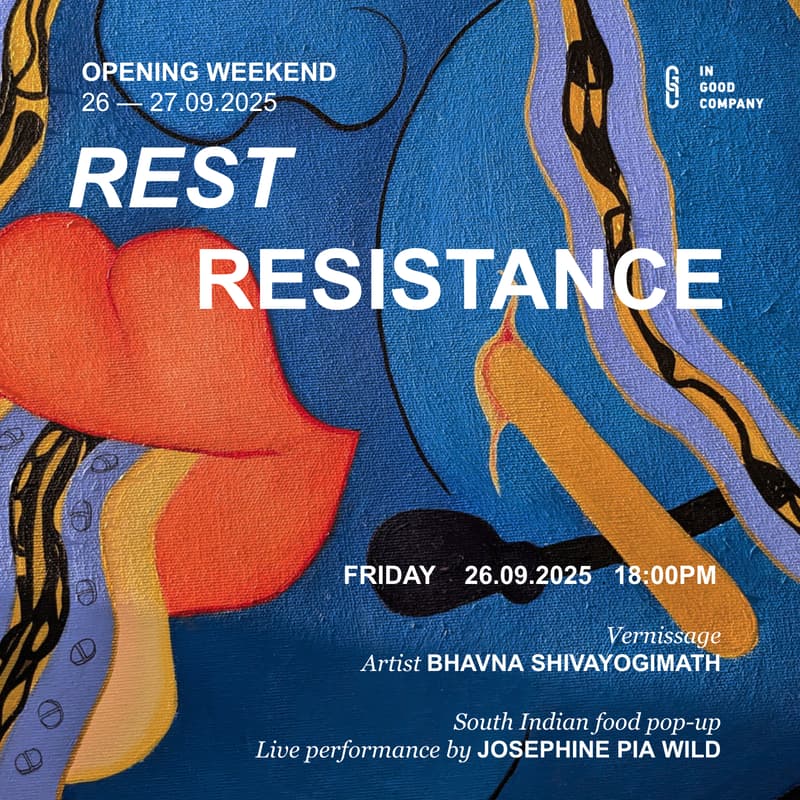 Cover Image for VERNISSAGE: 'Rest Resistance' by Bhavna Shivayogimath