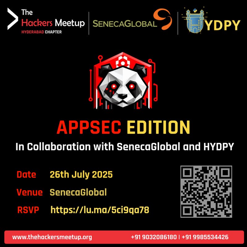 Cover Image for THM Hyd x HydPy x SenecaGlobal: AppSec Edition