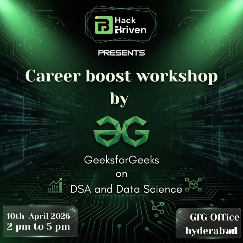 Cover Image for Career Boost Workshop – DSA & Data Science