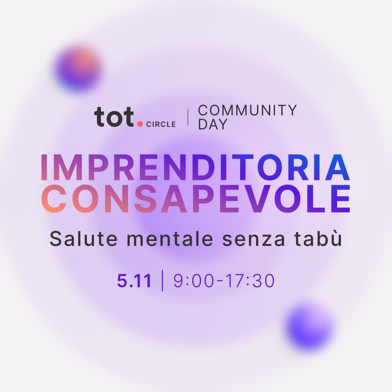 Cover Image for Tot.Circle | Salute Mentale senza Tabù