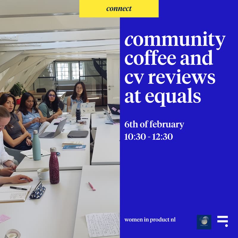 Cover Image for Community coffee and CV reviews at Equals
