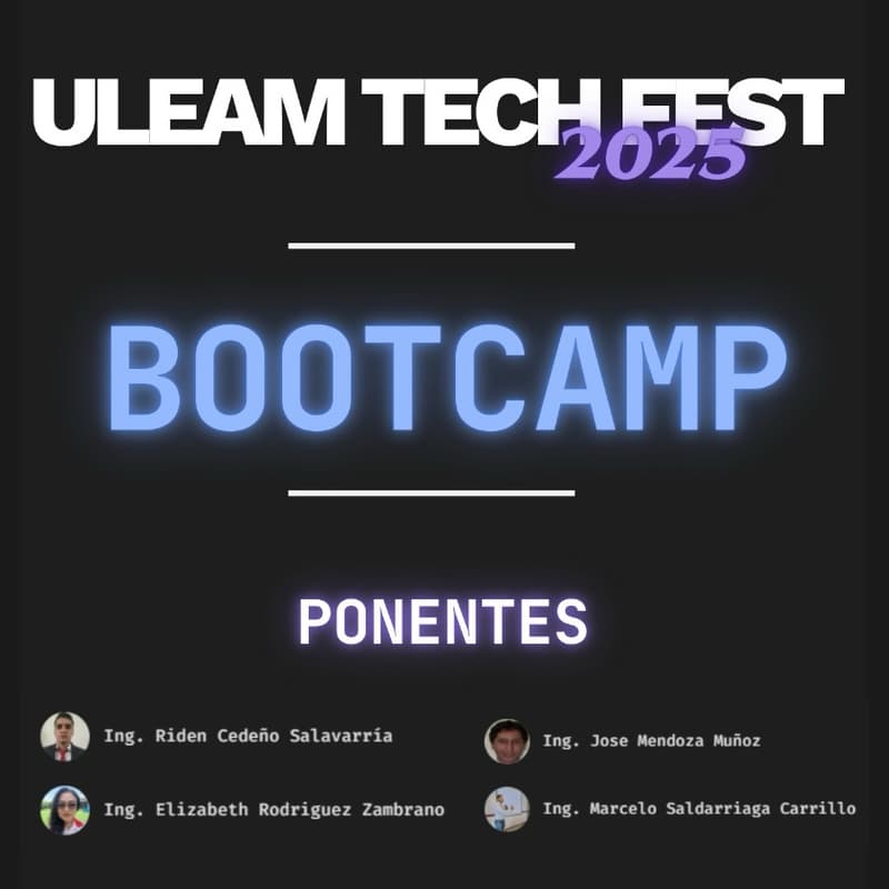 Cover Image for Bootcamp - Uleam Tech Fest 2025