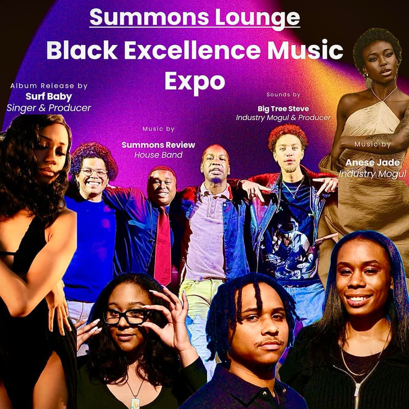Cover Image for Summons Lounge Black Excellence Music Expo