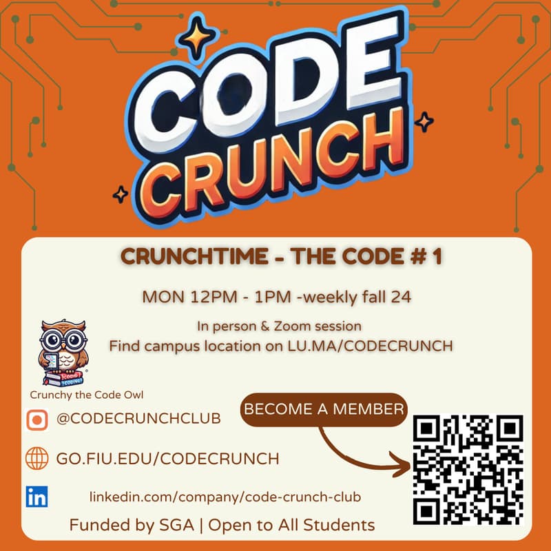 Cover Image for CRUNCHTIME LEETCODE #1 | | Open to All University Students! 🚀| GC 305