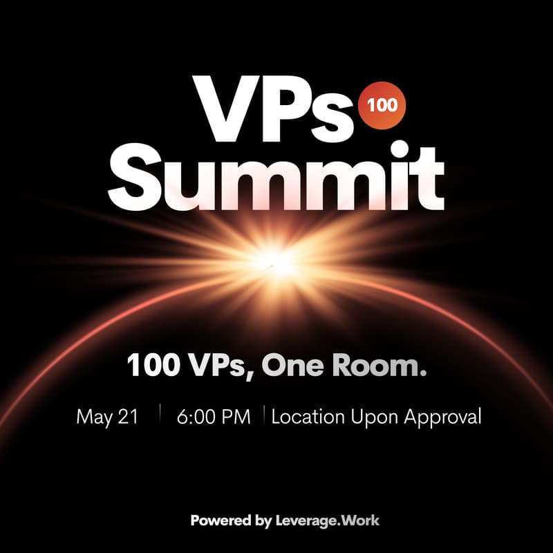 Cover Image for VPs Summit San Francisco