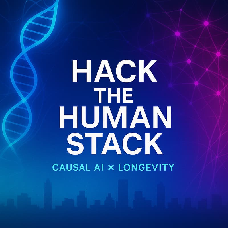 Cover Image for Hack the Human Stack: Causal AI for Longevity