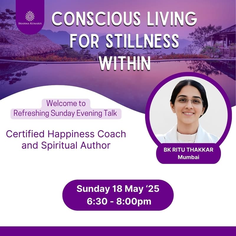 Cover Image for Conscious Living for Stillness Within