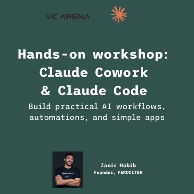 Cover Image for VCA Hands-On Workshop: Claude Cowork + Claude Code