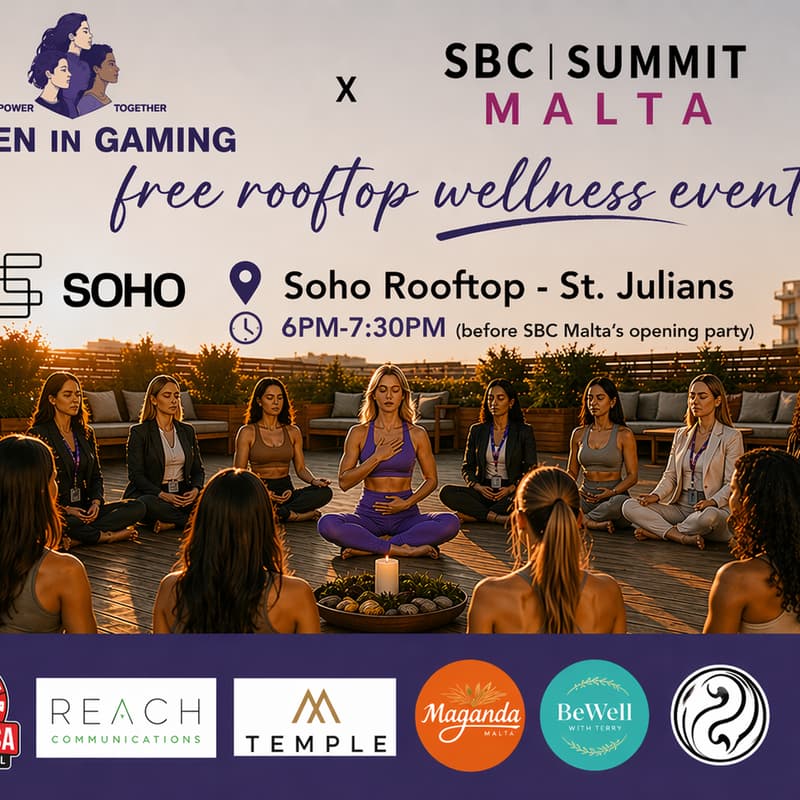 Cover Image for "SBC Malta" x "Women in Gaming": Free Sunset Rooftop Women's Wellness Event @ Soho-St. Julians (ladies only/ pre-SBC Malta opening party)