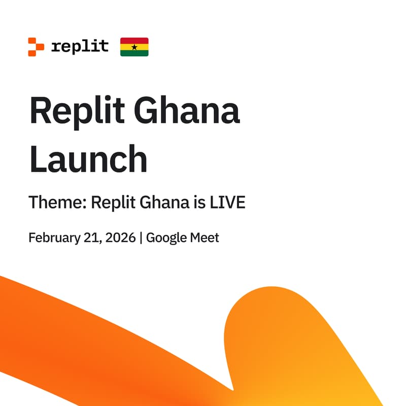 Cover Image for Replit Ghana Launch