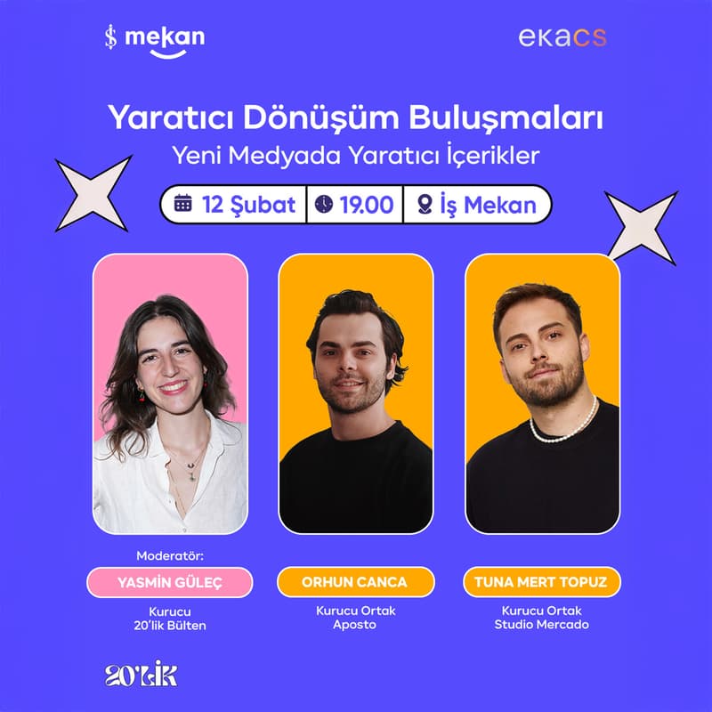 Cover Image for Yaratıcı Dönüşüm Buluşmaları #5: Yeni Medyada Yaratıcı İçerikler