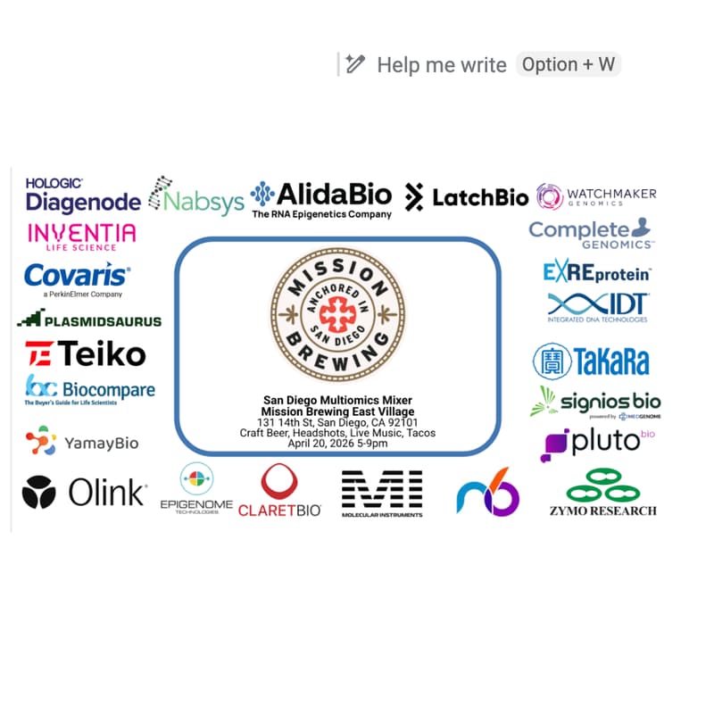 Cover Image for San Diego Multiomics Mixer