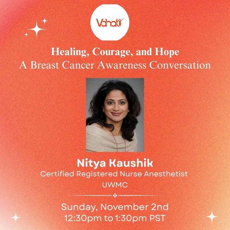 Cover Image for 💫 Healing, Courage and Hope : A Breast Cancer Awareness Conversation