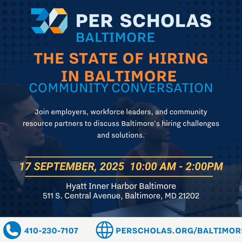 Cover Image for The State of Hiring in Baltimore w/Per Scholas - General Audience