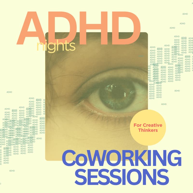Cover Image for ADHD CoWorking Productivity Sessions