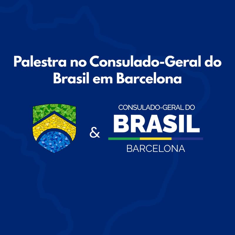 Imagem de capa para Palestra no Consulado Geral do Brasil em Barcelona