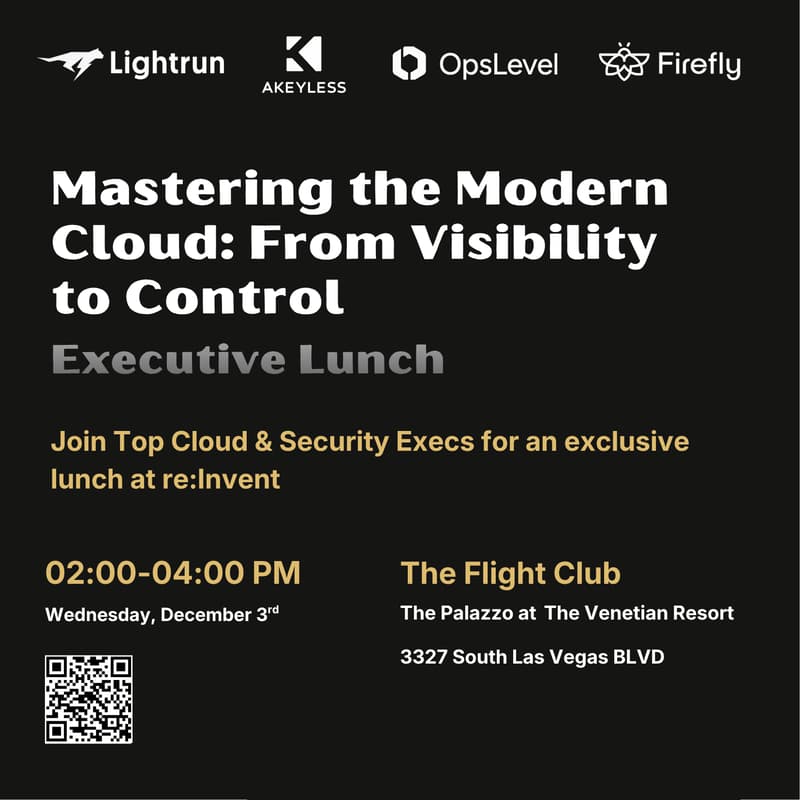 Cover Image for Mastering the Modern Cloud: From Visibility to Control Executive Lunch
