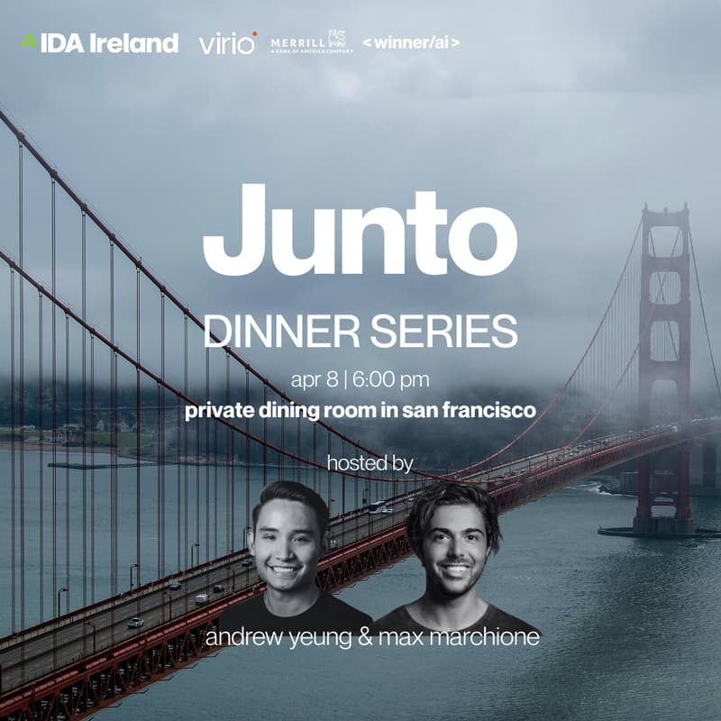 Cover Image for Junto Founder Dinner (Series A+) [SF]