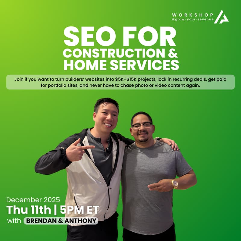 Cover Image for Turn Builders Into Repeat Clients with Anthony at Apex Operations