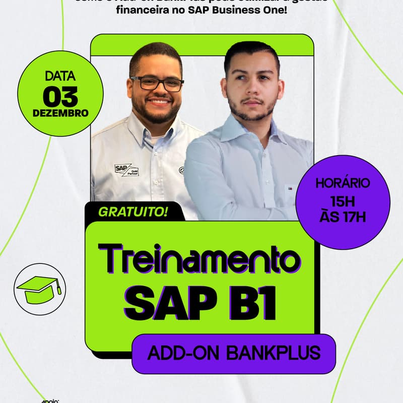 Treinamento Gratuito sobre o Add-on BankPlus · Luma
