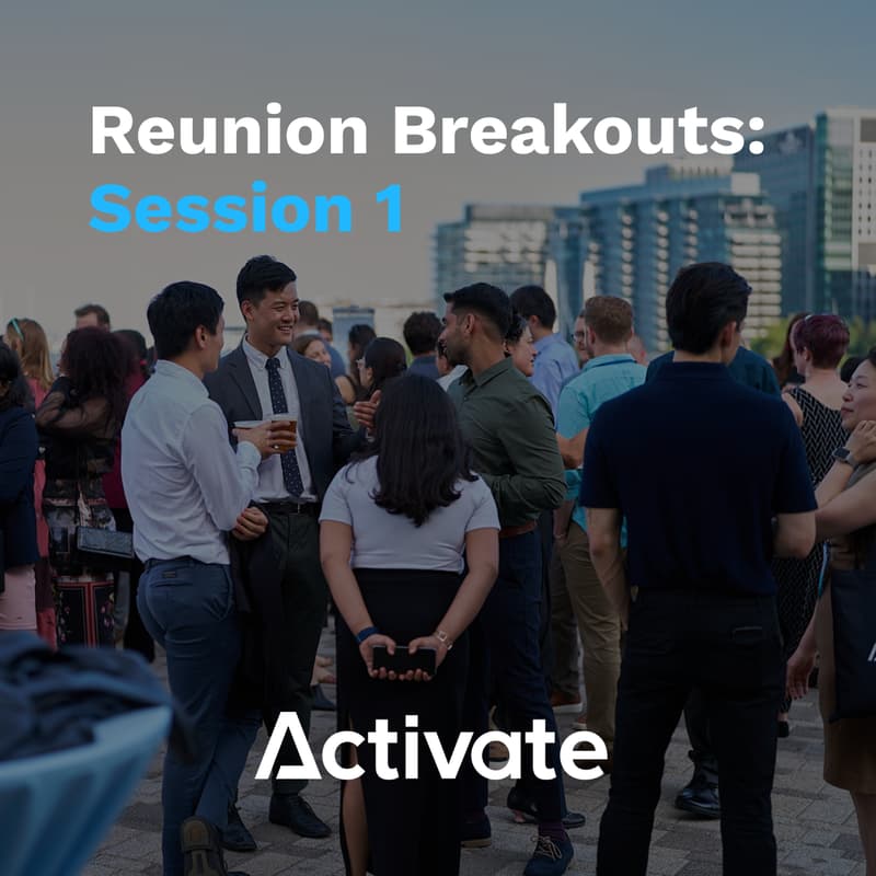 Cover Image for Reunion Breakouts: Session 1