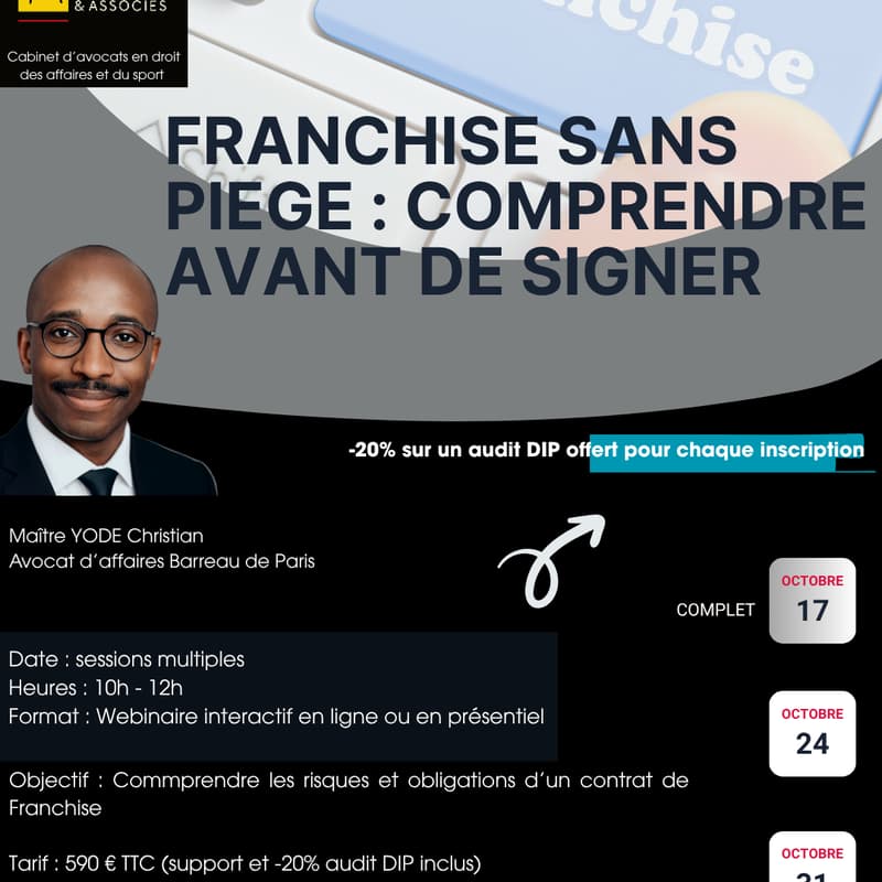 Cover Image for Franhise sans piège : comprendre avant de signer