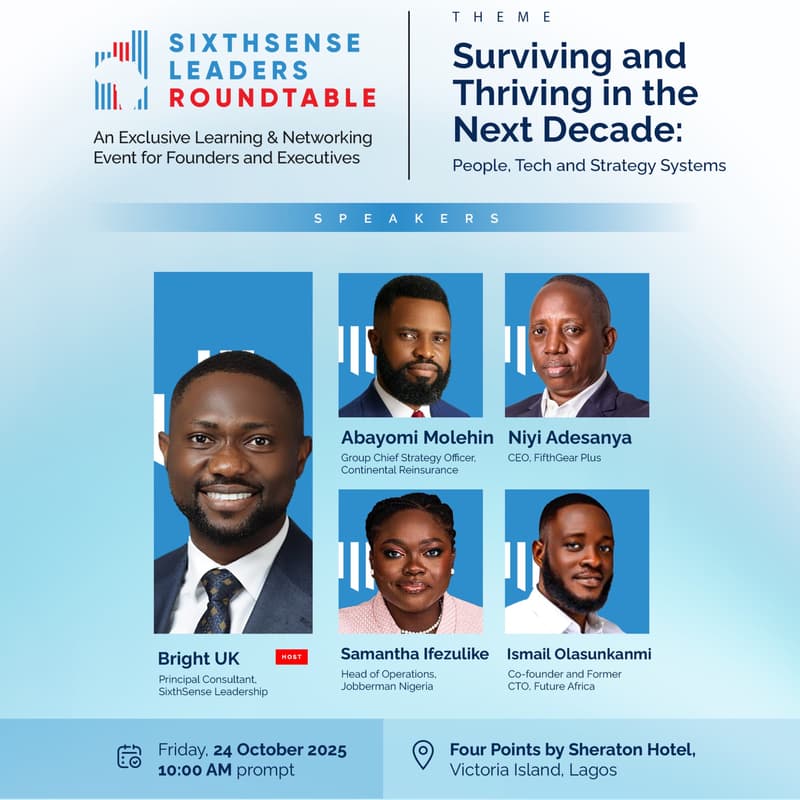 Cover Image for SixthSense Leadership Roundtable