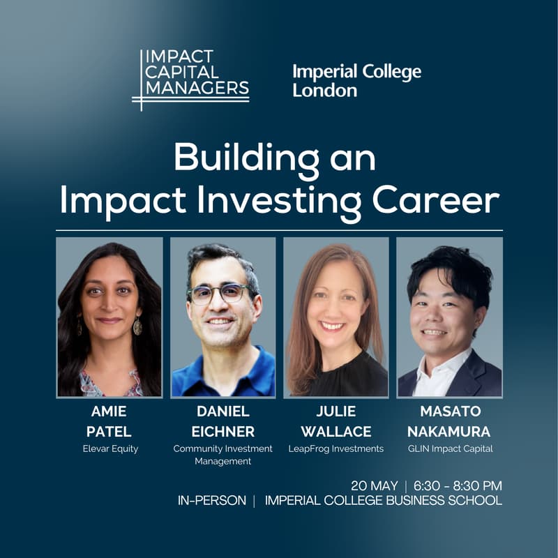 Cover Image for Building an Impact Investing Career