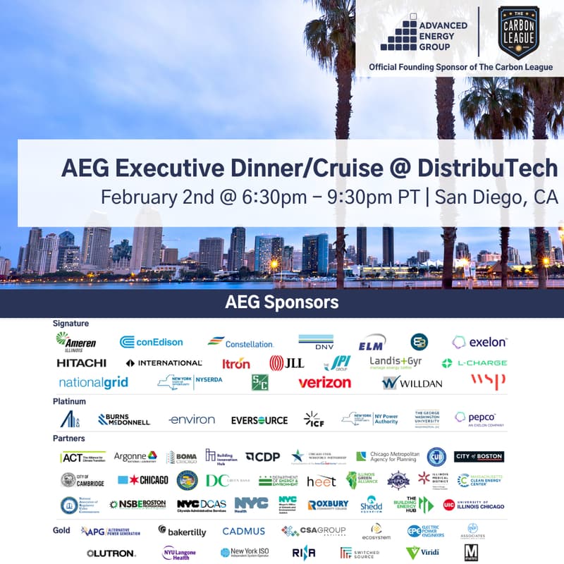 Cover Image for AEG Executive Dinner/Cruise @ DistribuTech