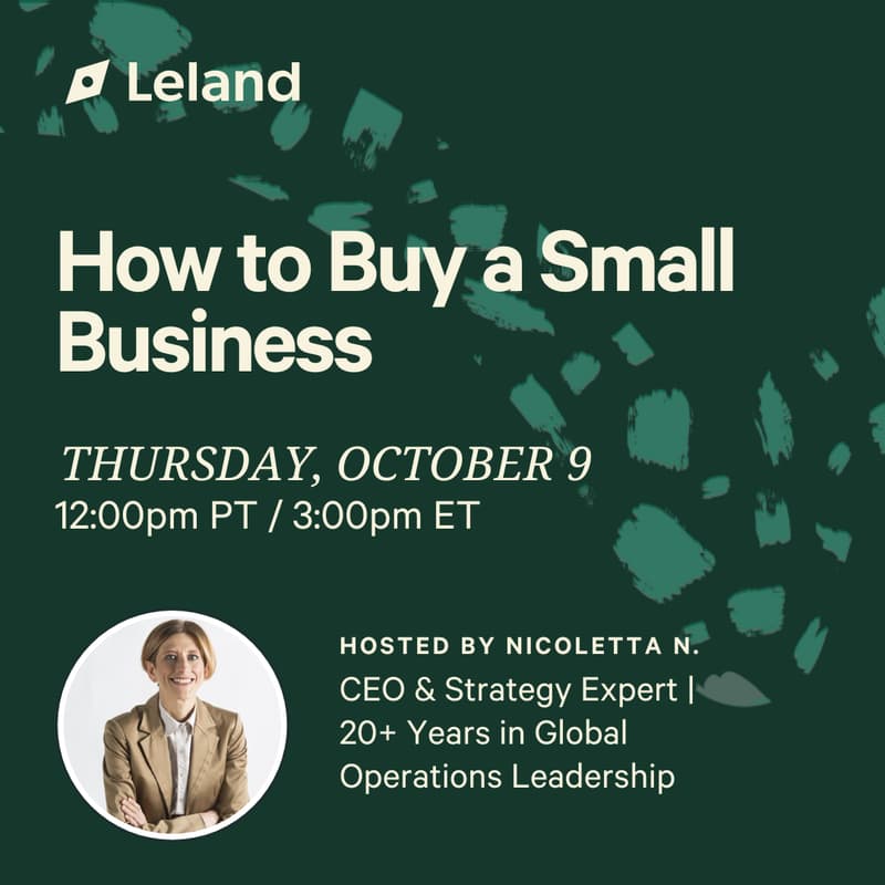 Cover Image for How to Buy a Small Business