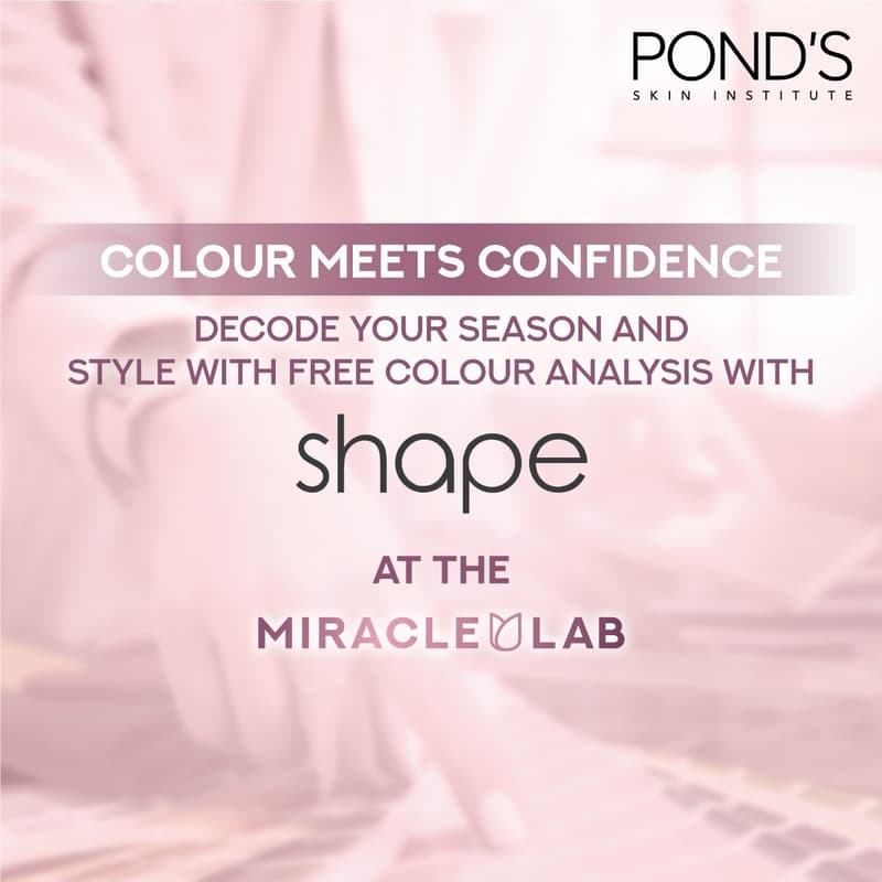 Cover Image for Colour Meets Confidence Workshop By SHAPE @ Pond’s Miracle Lab