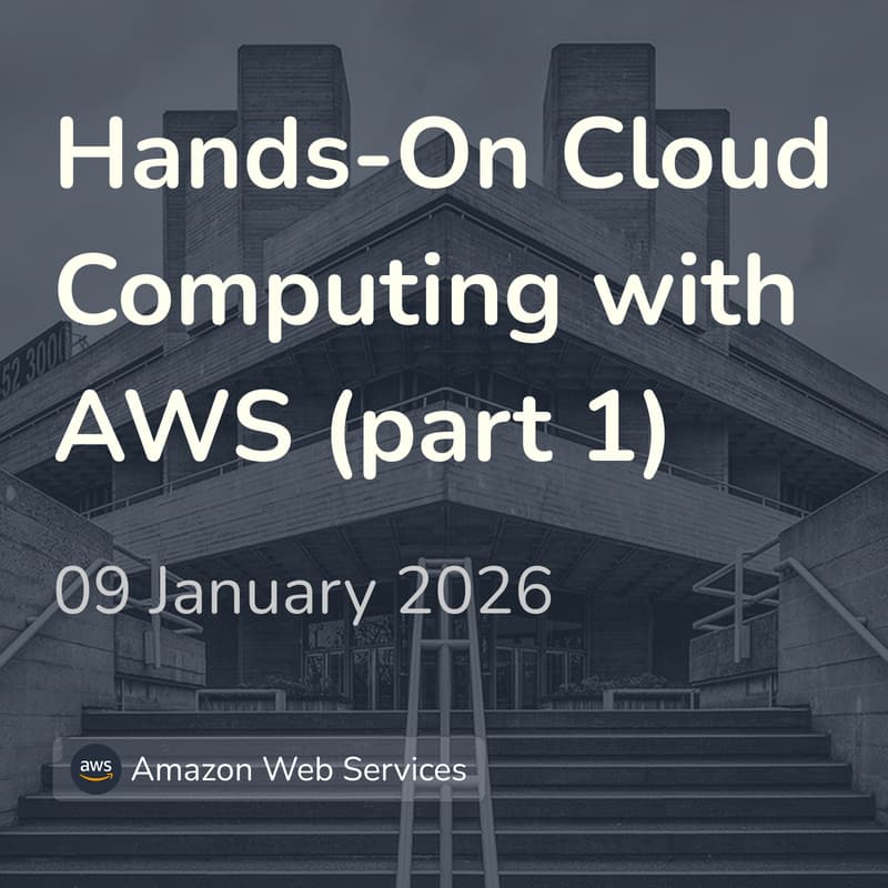 Cover Image for Hands-On Cloud Computing with AWS (Part 1)