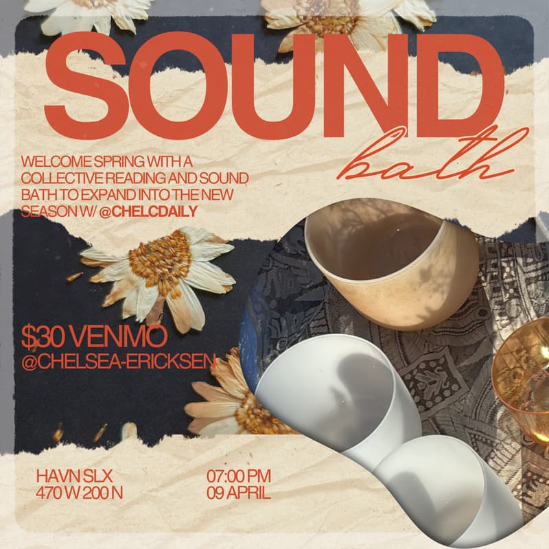 Cover Image for Sound Bath with ChelcDaily