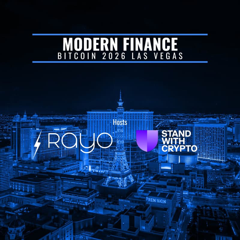 Cover Image for Modern Finance: Rayo Runs Bitcoin Las Vegas