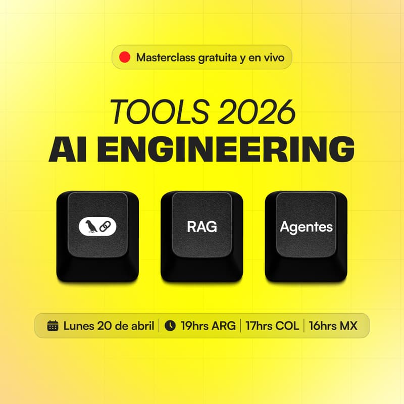 Cover Image for AI Engineering Tools 2026: LangChain, RAG, Agentes y el stack real del mercado