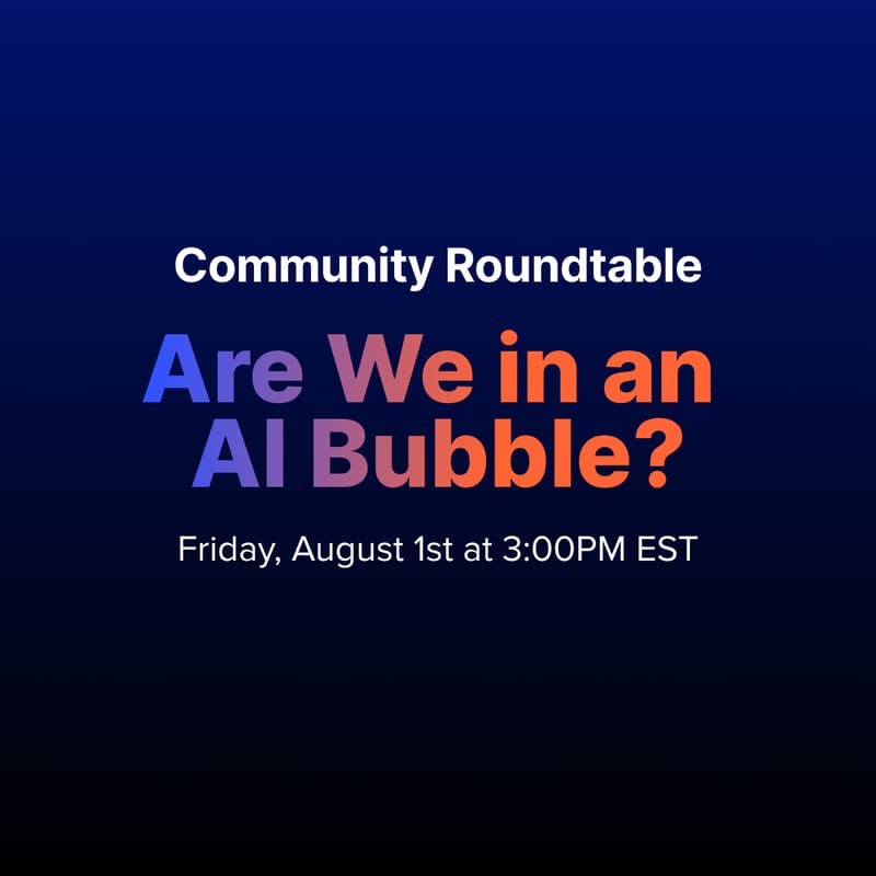 Cover Image for Are We in an AI Bubble?