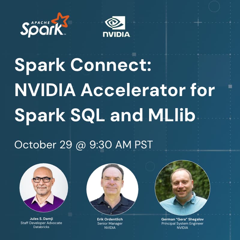 Cover Image for Spark Connect: NVIDIA Accelerator for Spark SQL and MLlib
