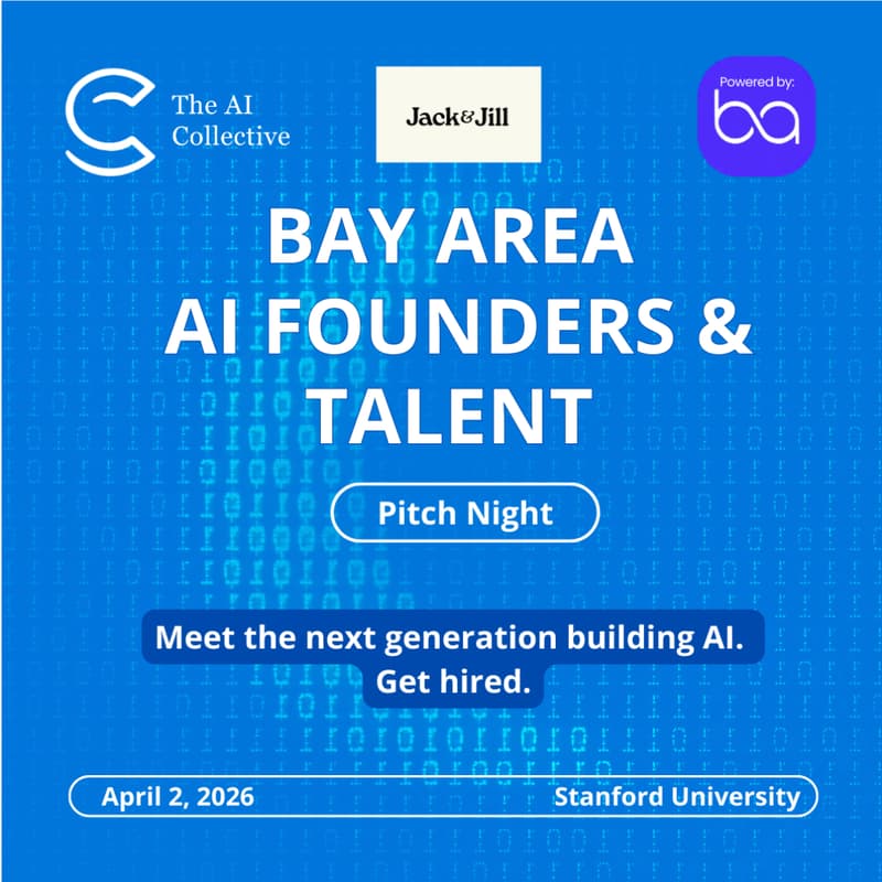 Cover Image for AI Collective Pitch Night — Bay Area AI Founders & Talent (Stanford Edition)